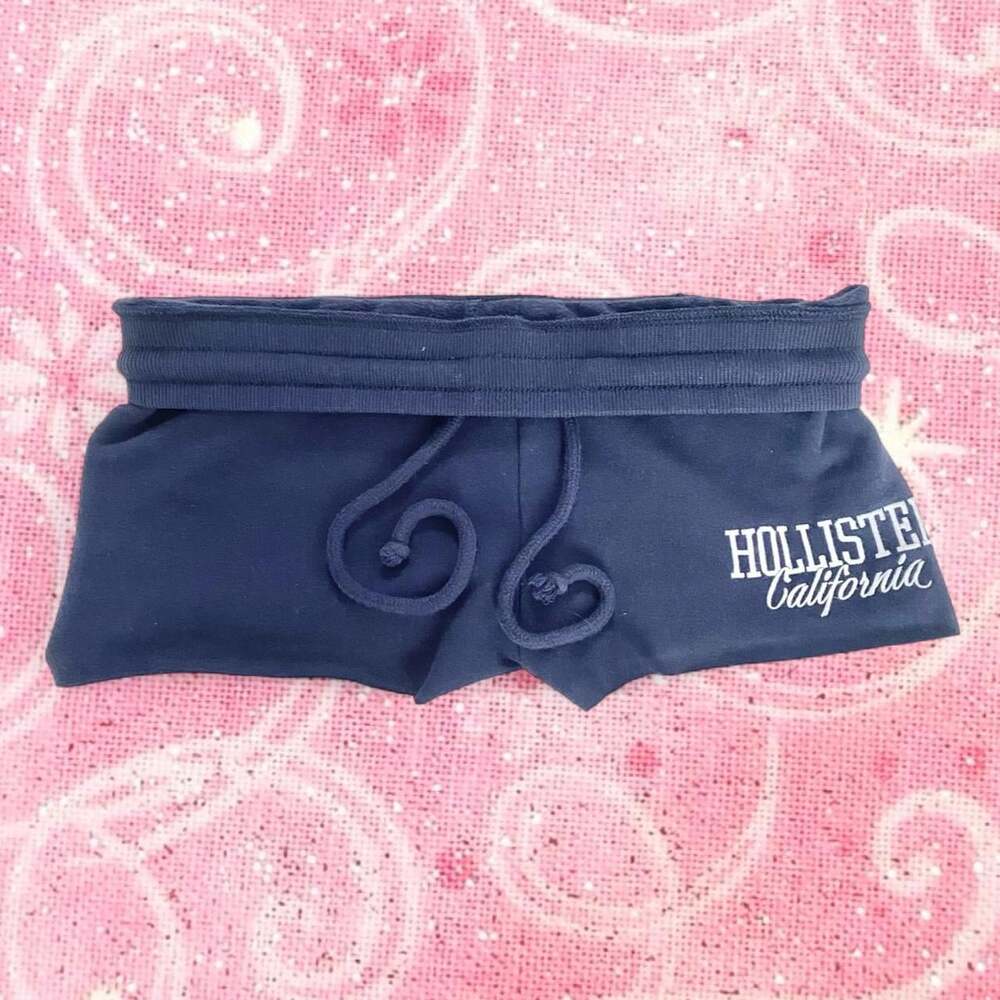 Hollister Co. Women's Navy and Blue Shorts